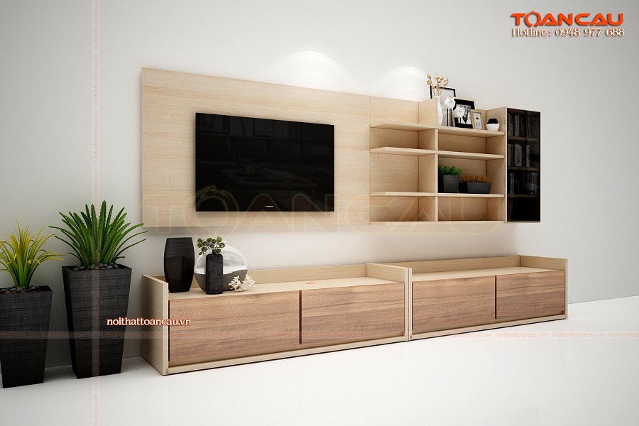 Kệ tivi gỗ công nghiệp giá rẻ - TC351