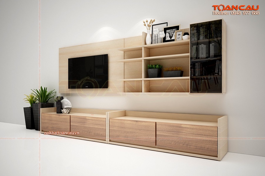 Kệ tivi gỗ công nghiệp giá rẻ - TC351